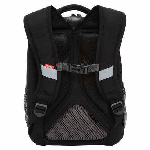 Ранец GRIZZLY анатомическая спинка, облегченный, для мальчиков, SPORT, 37×26х16 см
