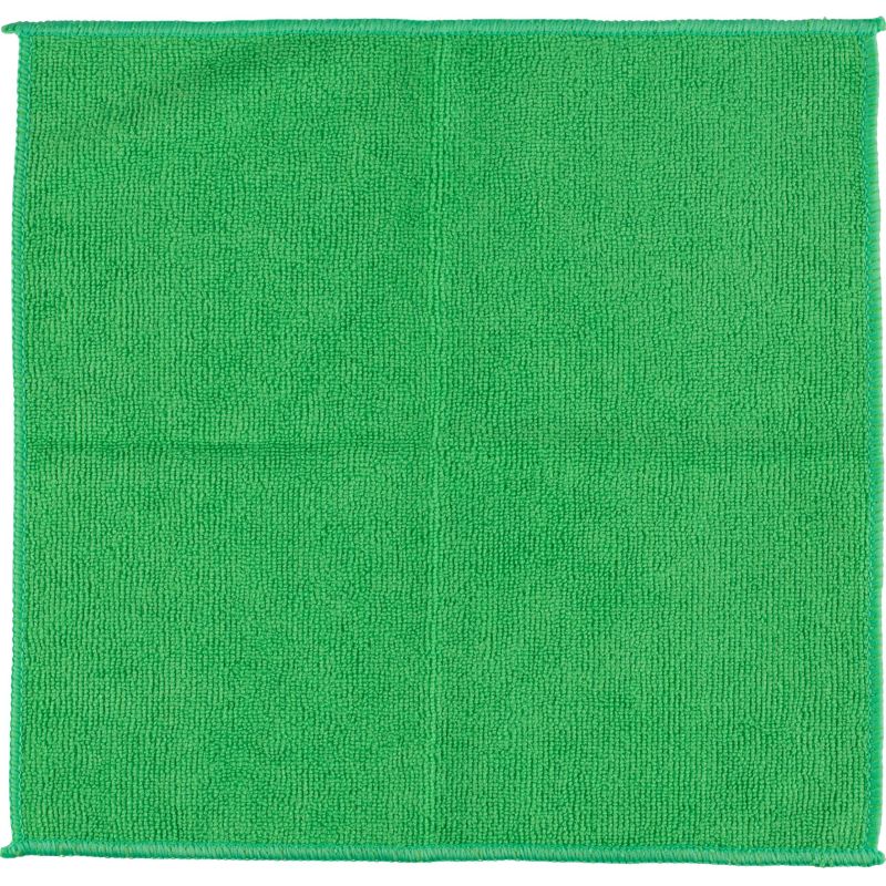 превью Салфетка хозяйственная из микрофибры универс 280г/м2 30×30см зел