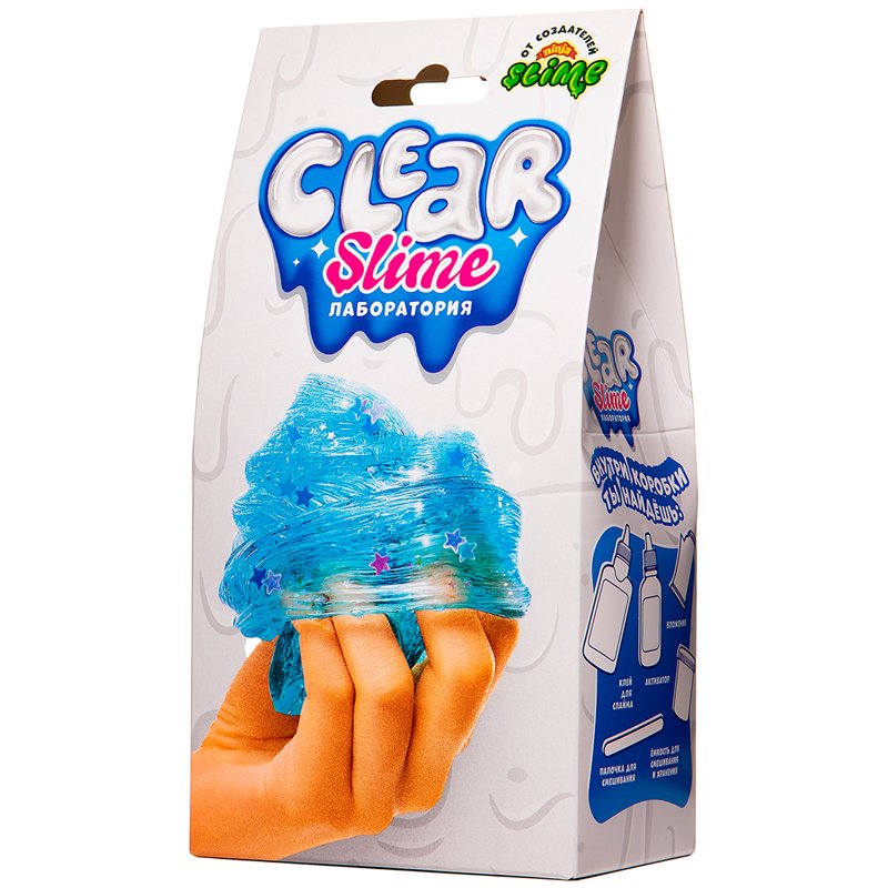 превью Набор для создания слайма Slime «Slime лаборатория. Clear»