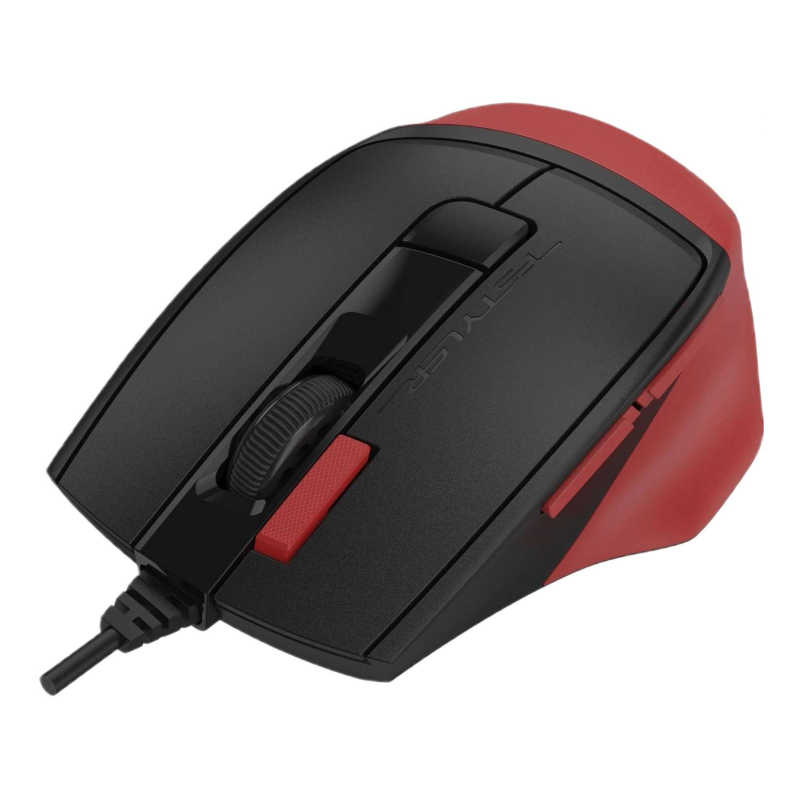 превью Мышь компьютерная A4Tech Fstyler FM45S Air красный/черн 2400dpi silent/7but