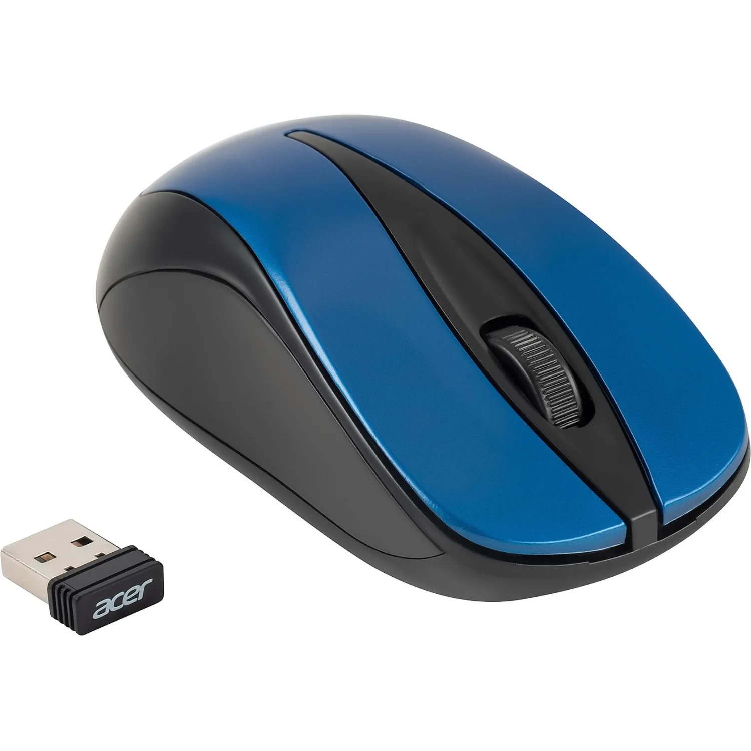 превью Мышь беспроводная Acer OMR132 чёрная/синяя (ZL.MCEEE.01F)