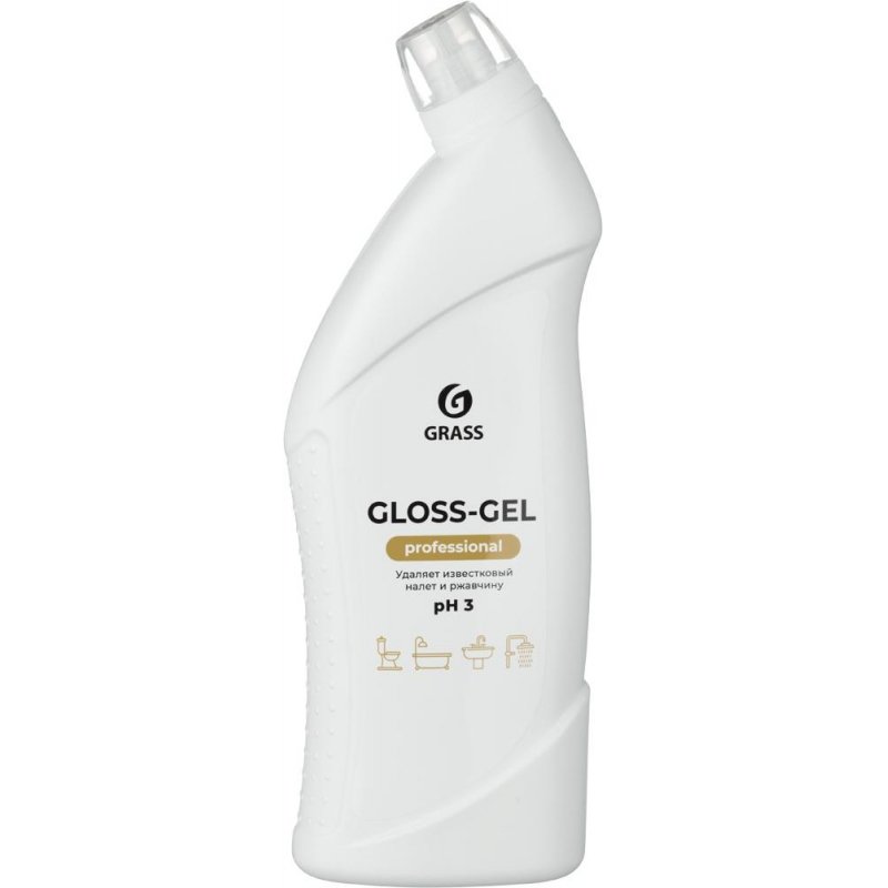Чистящее средство для сантехники Grass Gloss Gel Professional 750 мл
