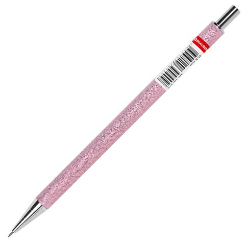 Карандаш механический 0.5 ммHBBRAUBERG «ROSE PINK»металлический корпус181979