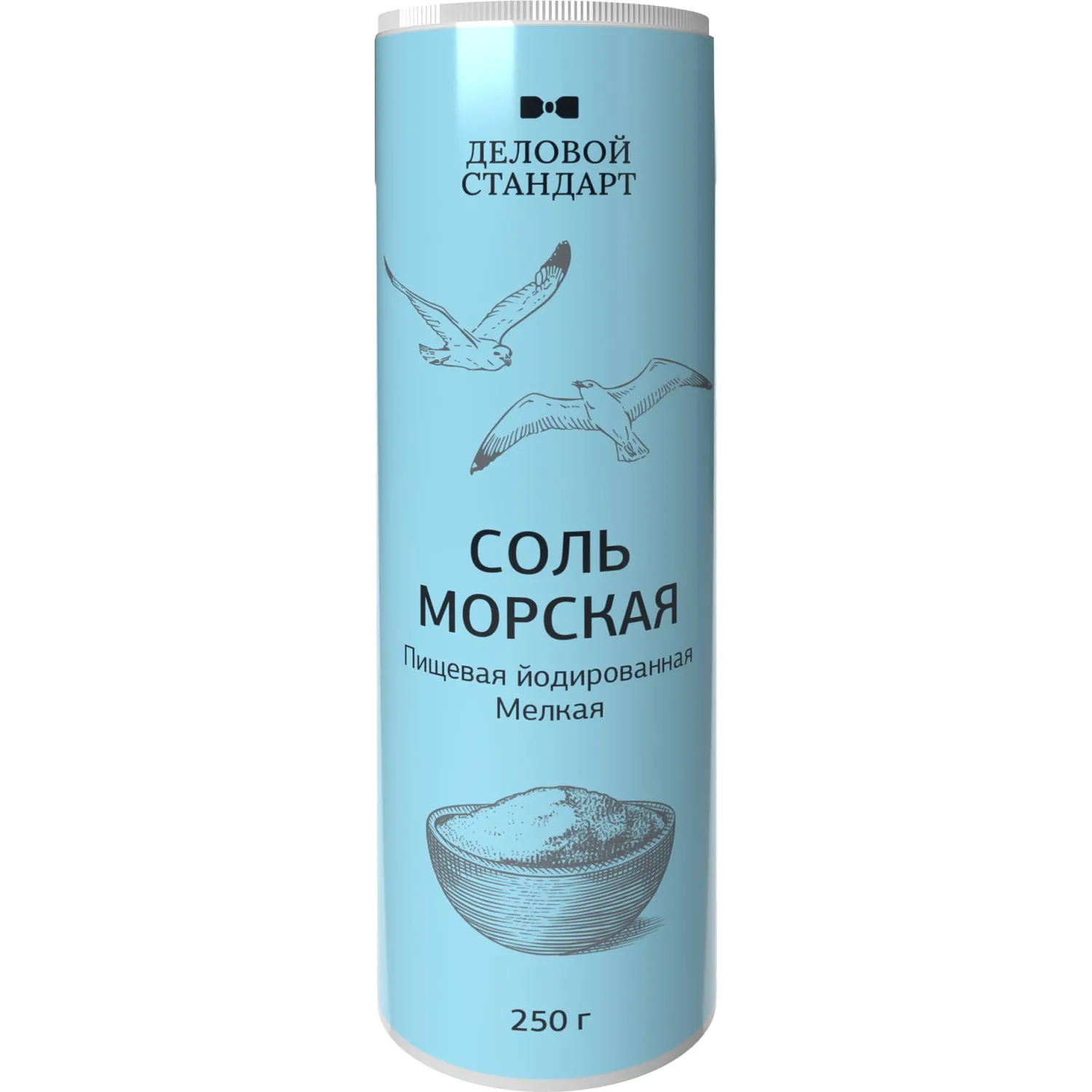 Соль Деловой Стандарт морская йодированная 250 г