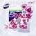 превью Блок для унитаза гигиенический Domestos Power 5 Trio Ледяная магнолия (3 штуки в упаковке)