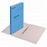 превью Скоросшиватель картонный мелованный BRAUBERG, гарантированная плотность 360 г/м2, синий, до 200 листов