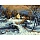 Картина по номерам на холсте ТРИ СОВЫ «Зима», 30×40см, с акриловыми красками и кистями