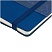 превью Записная книжка А6 80л. ЛАЙТ, кожзам, Greenwich Line «Classic. Blue», с резинкой, фактурное тиснение, блок в клетку