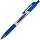 Ручка шариковая автоматическая Deli EQ057-BL синяя (толщина линии 0.35 мм)
