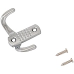Вешалка настенная УЗК Крючок двухрожковый StahlBuro 212 B CP (16111), хром