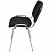 превью Стул офисный Easy Chair Изо черный (ткань, металл хромированный)