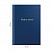 превью Книга учета OfficeSpace, А4, 192л., клетка, 200×290мм, бумвинил, цвет синий, блок газетный