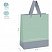 превью Пакет подарочный 18×23×10см MESHU «Duotone. Gray-mint», отд. фольгой, матовая ламинация