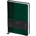 Ежедневник недатир. A5, 160л., кожзам, Berlingo «Vivella Prestige», зеленый