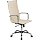 Кресло для руководителя Комус Мебель (Easy Chair) 505 чёрное (натуральная кожа с компаньоном, алюминий)