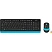 превью Набор клавиатура+мышь A4Tech Fstyler FG1010 кл:черн/син м:черн/син USB WLS
