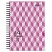 превью Бизнес-тетрадь Attache Selection Spring Book A4 150 листов розовая в клетку на спирали (230×297 мм)