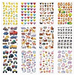 Наклейки объемные зефирные 15×10 смассорти 12 видовFUNSTER (ФАНСТЕР)666675