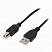 превью Кабель USB 2.0 AM-BM, 3 м, SONNEN Premium, медь, для периферии, экранируемый, черный, 513129