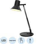 Светильник Camelion KD-802 C02 черн LED(8Вт, 580лм, рег. ярк и цвет. темп)