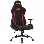 Кресло игровое Helmi HL-G06 «Winner», ткань черная/красная