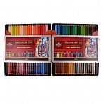 Карандаши цветные художественные Koh-I-Noor «Polycolor 3828», 144цв., заточен., 2 металл. пенала
