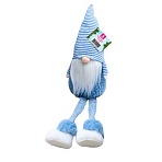 Украшение новогоднее интерьерное, 63 см, «Гном в костюме», полиэстер, пенопласт, ЗОЛОТАЯ СКАЗКА