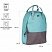 превью Рюкзак ArtSpace Casual «Soft mint»38×30×13см, 1 отделение, 2 кармана, иск. замша/канва