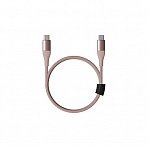 Кабель Type-C - Type-C, 1 м, Xiaomi SOLOVE, розовый, DW3 Pink RUS