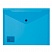 превью Папка-конверт на кнопке А5 синяя 0.18 мм (10 штук в упаковке)