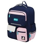 Ранец Först F-Style «Pink» 38×26.5×16см, 1 отделение, 6 карманов, анатомическая спинка
