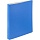 Скоросшиватель картонный 30мм гофрокарт. синий кашир 470г/кв. м 3 шт/уп