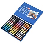 Пастель сухая художественная BRAUBERG ART «Летние ночи», 36 цветов, круглое сечение