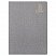 превью Тетрадь 60 л. в клетку обложка кожзам под рогожку, сшивка, B5 (179×250мм), СЕРЫЙ, BRAUBERG HARMONY