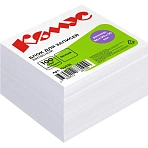 Блок для записей КОМУС запасной 9×9х5 белый блок 100г