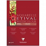 Альбом для акварели 10л., А4, на склейке Clairefontaine «Etival», 200г/м2, классическое зерно