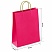 превью Крафт-пакет бумажный «Ruby red» 26×15х35 см, с кручеными ручками, плотность 80 г/м2, моноцвет