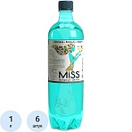 Вода минеральная MISS MINERAL DETOX ТЗ газ 1л пэт