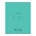 превью Тетрадь 12л., косая линия c доп. горизонтальной BG «Отличная», зеленая, 70г/м2