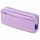 Пенал мягкий BRAUBERG PASTEL, 2 отделения, фиолетовый, 21×9.5×5 см