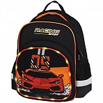 Рюкзак Berlingo Kids «Racing sport» 36×27×12см, 1 отделение, 2 кармана, эргономичная спинка, LED кант