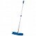 превью Швабра двусторонняя OfficeClean Professional, алюм. ручка 75-130см, насадка МОП микрофибра 40см