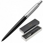 Ручка шариковая Parker Jotter цвет чернил синий цвет корпуса черный (артикул производителя 1953184)
