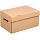 Короб архивный гофрокартон бежевый 480×325×295 мм (5 штук в упаковке)