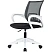 превью Кресло офисное Easy Chair 396 W LT чёрное (сетка/ткань, пластик)