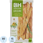 Хлебные палочки Baker House итал. травы Grissini, 80гх15шт/уп