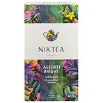 Чай NIKTEA «Ассорти Брайт» 5 вкусов, 25 пакетиков в конвертах