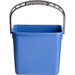 Ведро FBK 6л синее, с мерной шкалой, прямоугольное 26×19x21.5 см., 91027-2