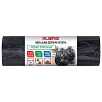 Мешки для мусора 120 лчерныев рулоне 10 штукособо прочныеПВД 65 мкм70×110 смLAIMA702672