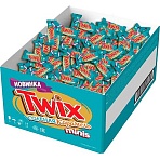 Шоколадный батончик Twix соленая карамель minis, 2.7кг/уп